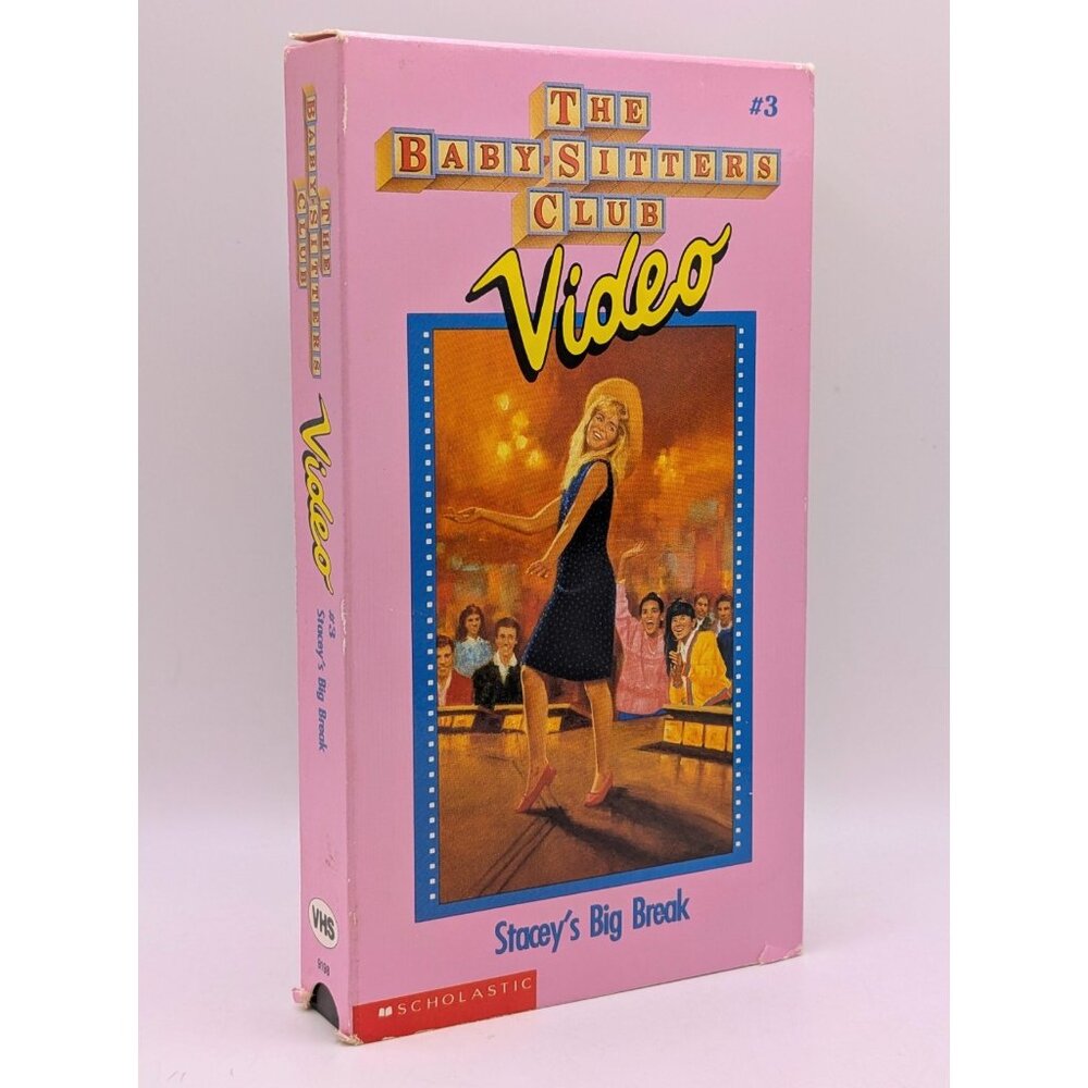 The Babysitters Club Video #3 Stacey's Big Break VHS 1991 Vintage VTG 90s Girls